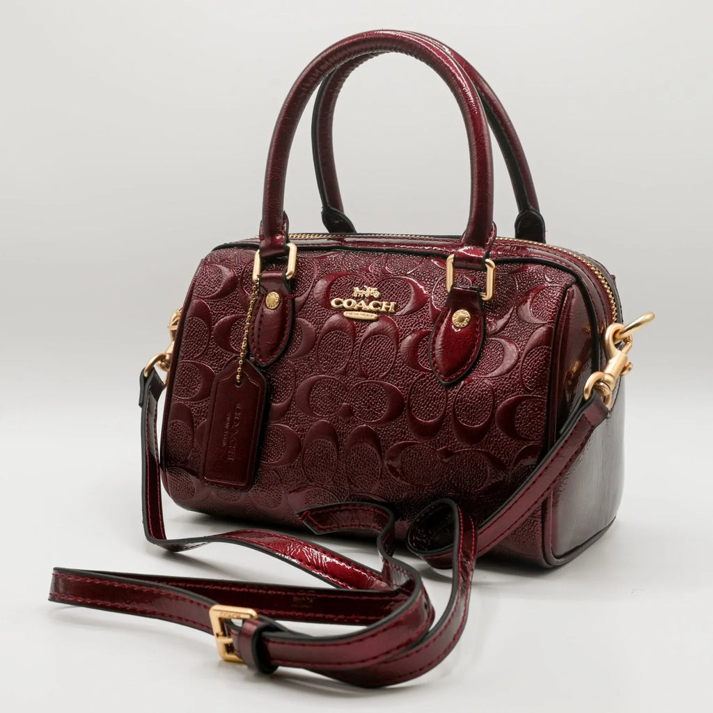 Coach Mini Rowan Crossbody Bag — With Complete Brand Packaging