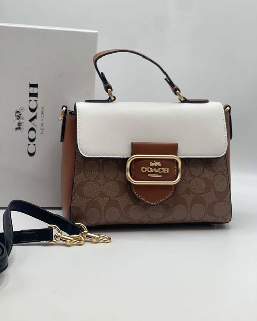 Coach Morgan Top Handle Bag — With Complete Brand Packaging
