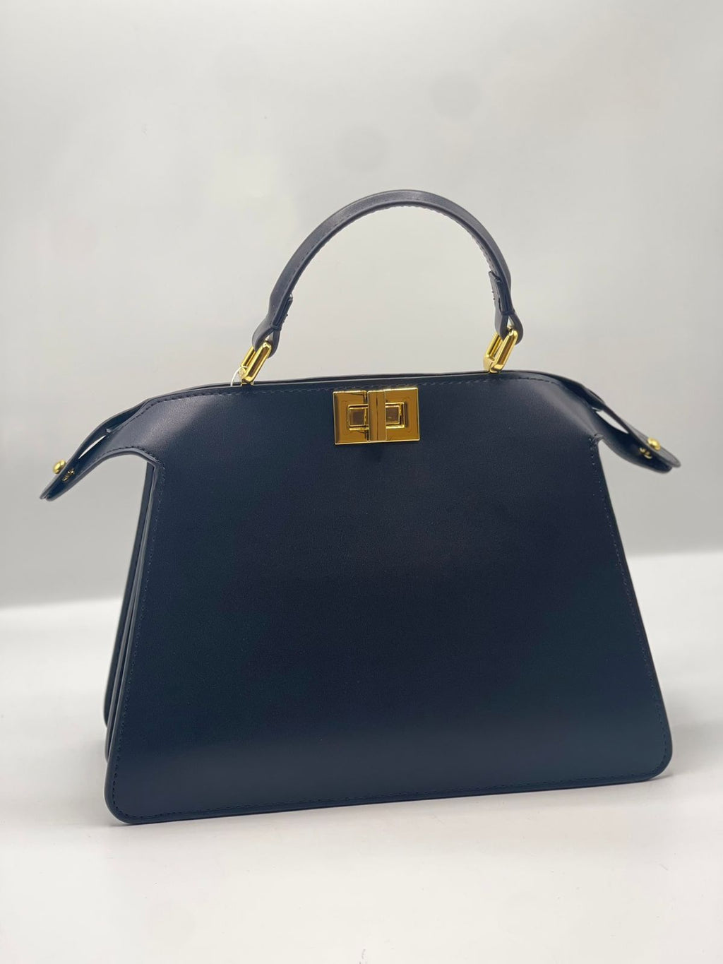 Peekaboo Small Structured Handbag — With Shoulder Strap