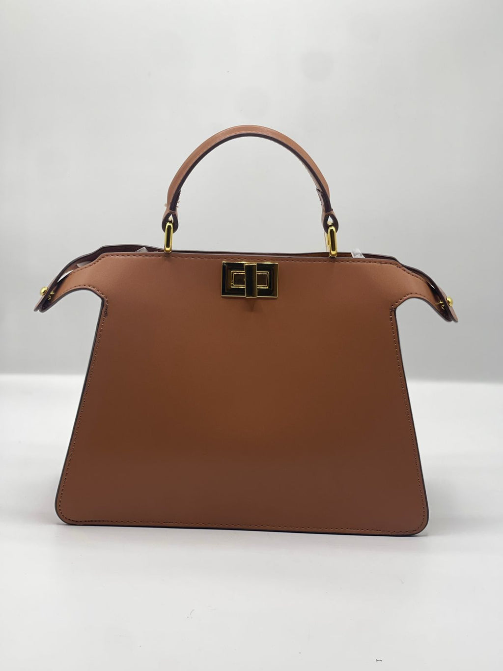 Peekaboo Small Structured Handbag — With Shoulder Strap