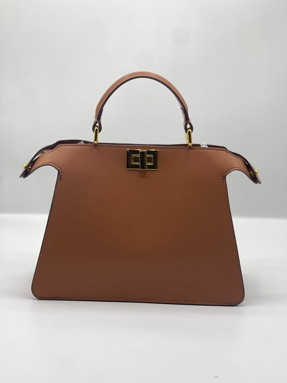 Peekaboo Small Structured Handbag — With Shoulder Strap