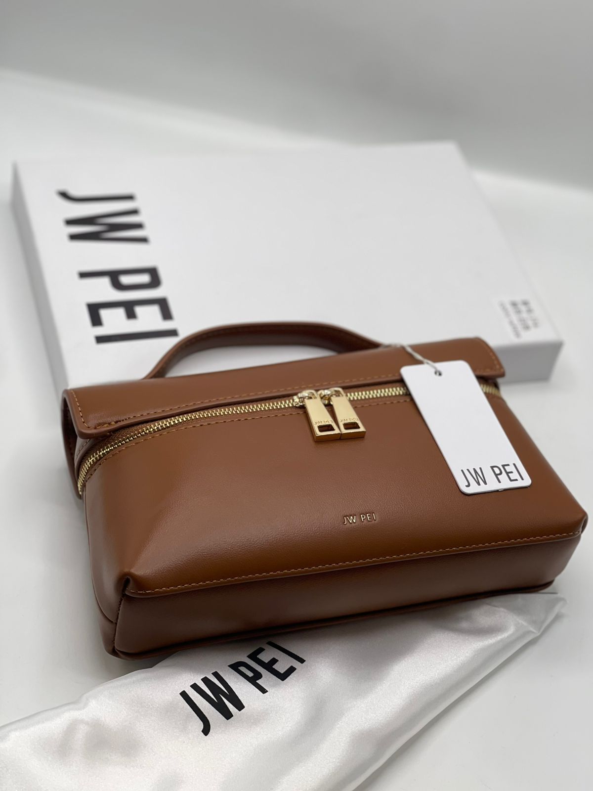 Thea Top Handle Canvas Bag — Hand & Crossbody With Gold Hardware