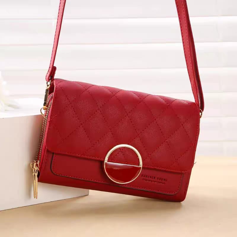 Forever Young 2 Zipper Wallet for Women — With Long Belt