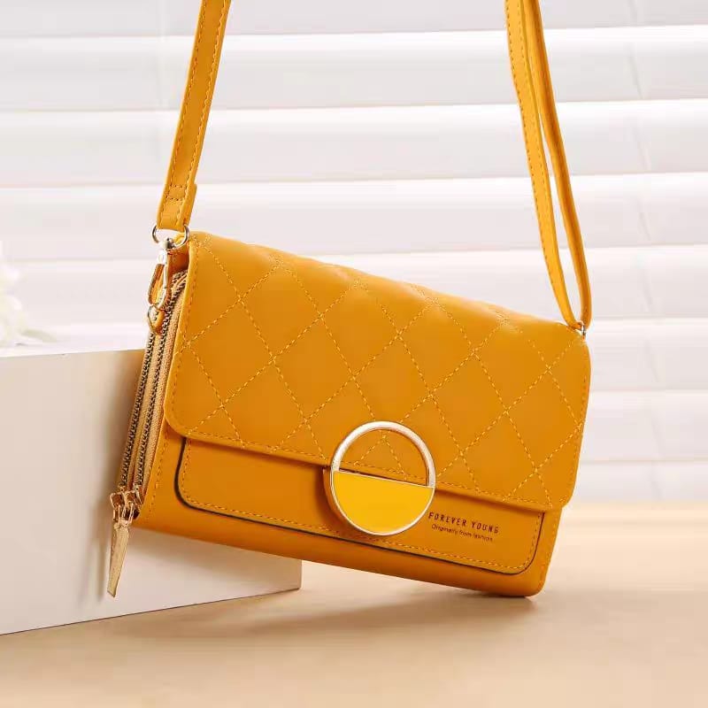 Forever Young 2 Zipper Wallet for Women — With Long Belt