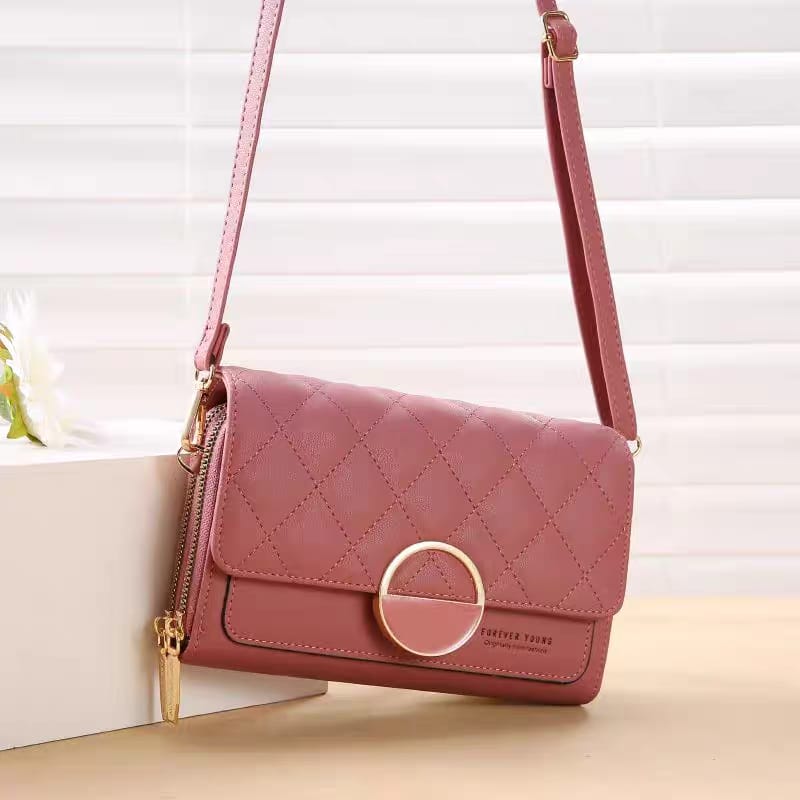 Forever Young 2 Zipper Wallet for Women — With Long Belt
