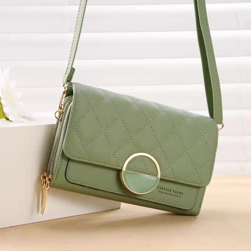 Forever Young 2 Zipper Wallet for Women — With Long Belt
