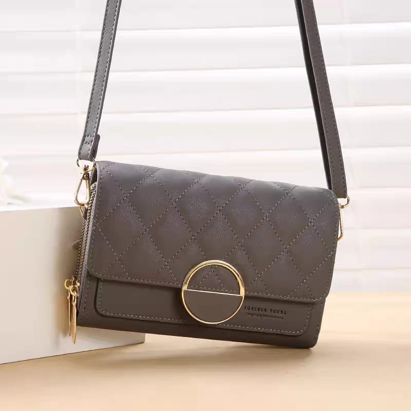 Forever Young 2 Zipper Wallet for Women — With Long Belt