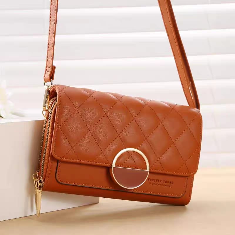 Forever Young 2 Zipper Wallet for Women — With Long Belt