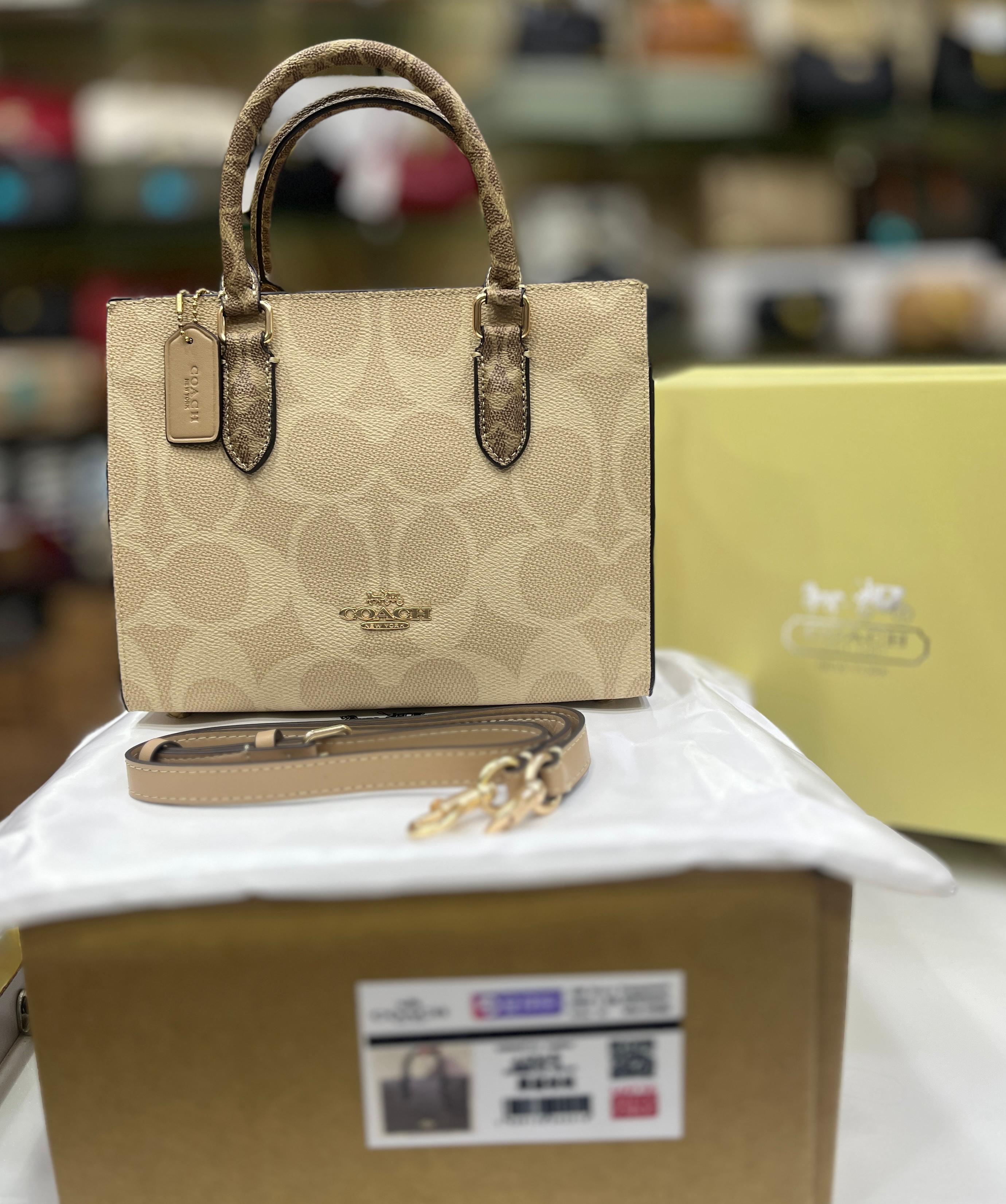 Maggie Small Tote Bag — Pebble Leather With Double Box & Dust Bag