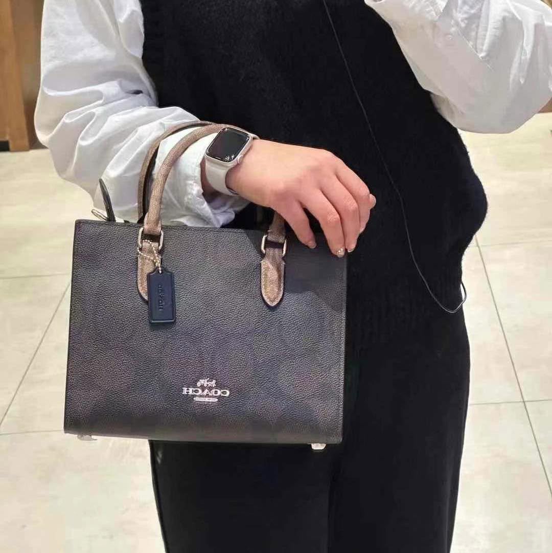 Maggie Small Tote Bag — Pebble Leather With Double Box & Dust Bag