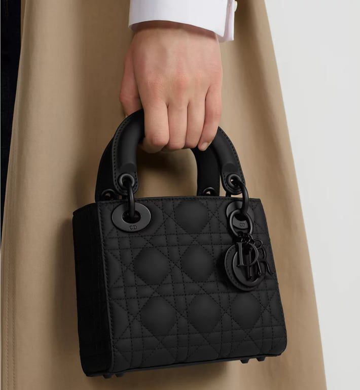 Premium Quilted Cannage Handbag — With Gift Box Set