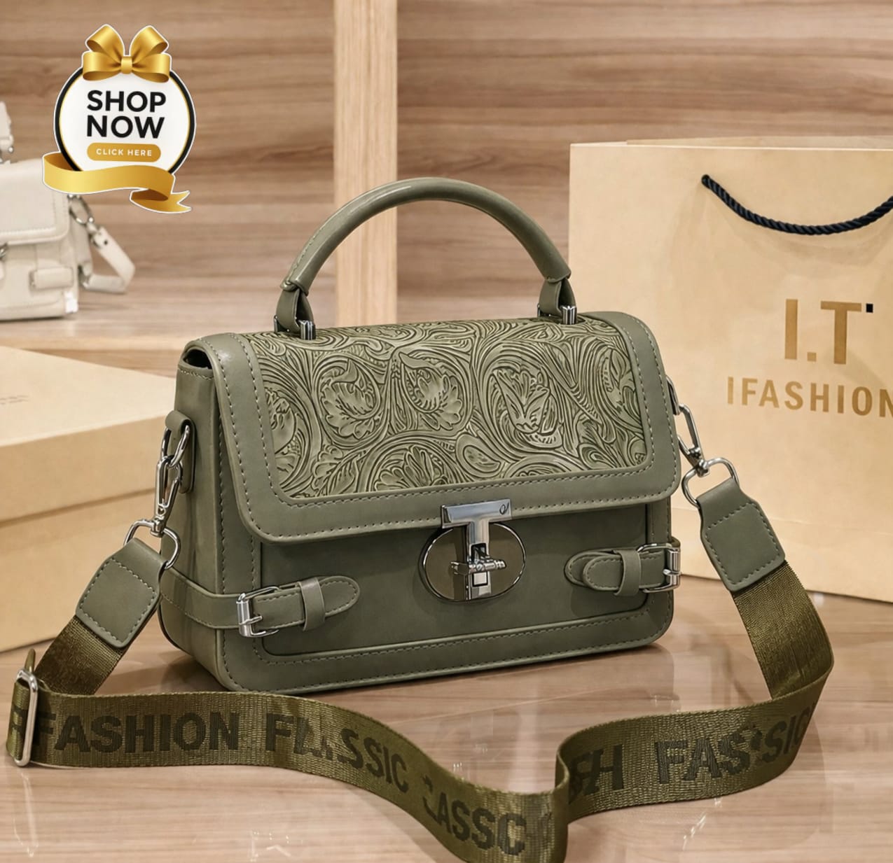 Imported Crossbody Bag for Girls — Unique Design, Premium Quality