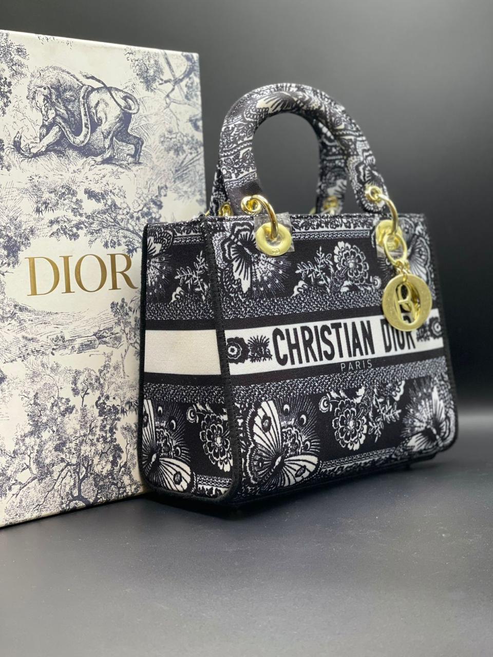 Premium Cannage Quilted Handbag — With Brand Box & Dust Bag