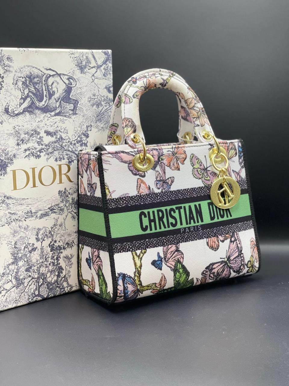Premium Cannage Quilted Handbag — With Brand Box & Dust Bag