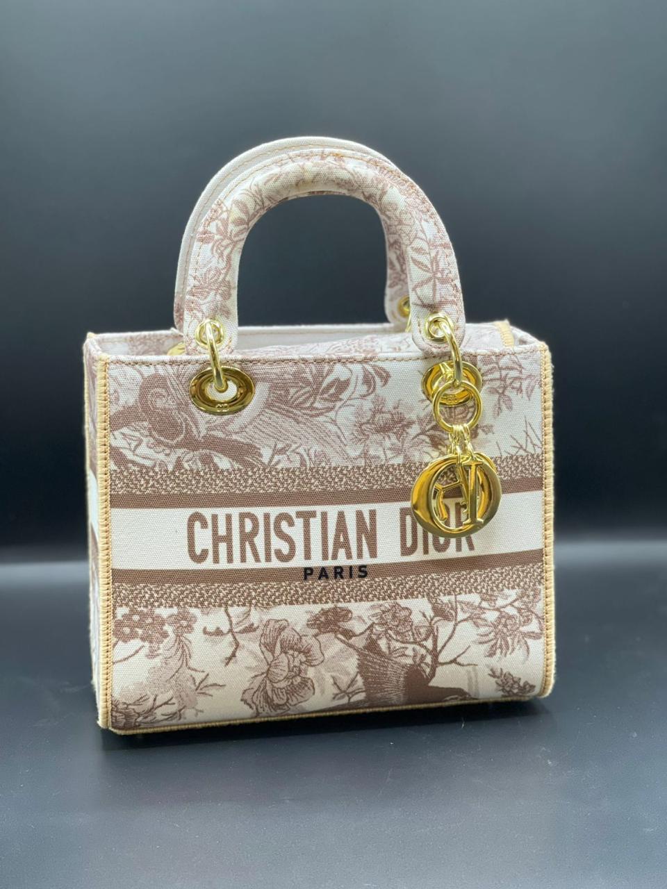 Premium Cannage Quilted Handbag — With Brand Box & Dust Bag