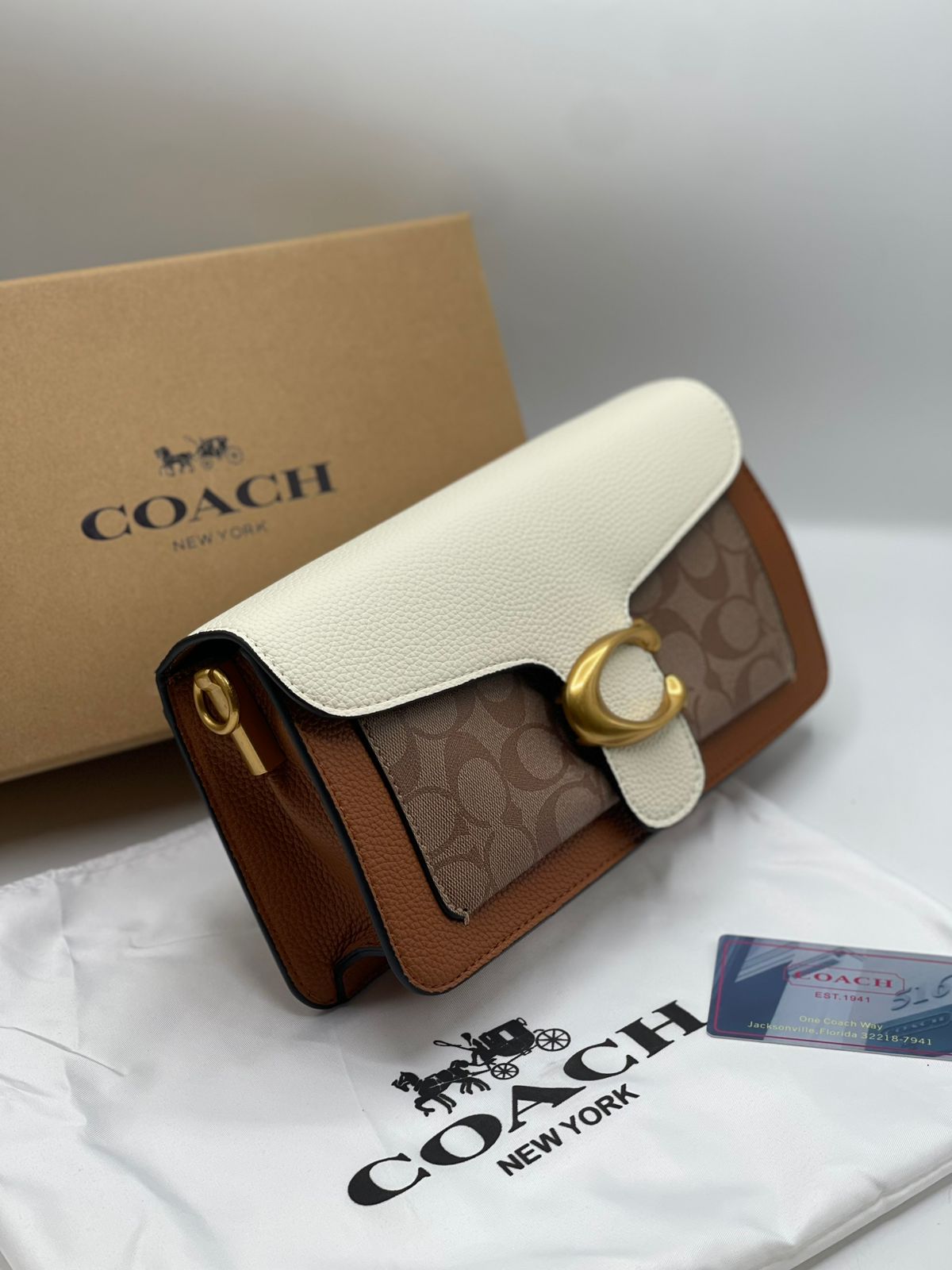 Tabby Shoulder Bag — With Long & Short Strap, Box & Brand Card